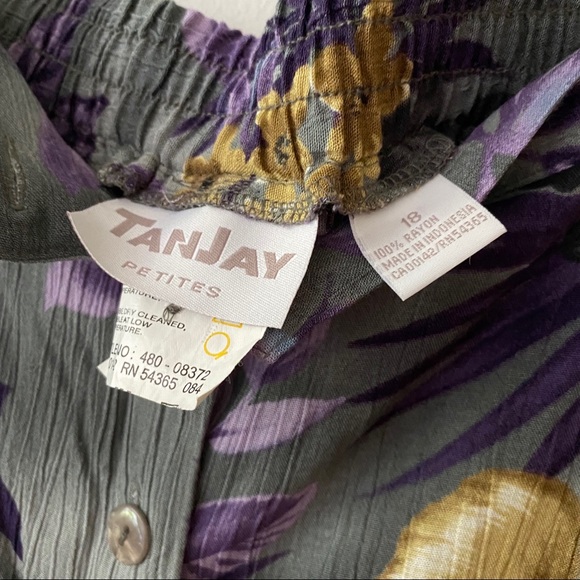 VINTAGE Floral Midi Skirt - Picture 4 of 4